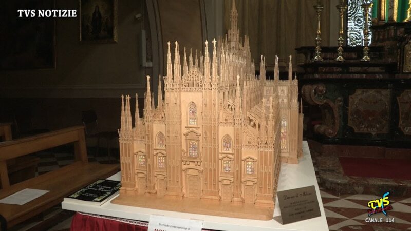 Rogeno – Il Duomo di Milano in miniatura di Ambrogio Panzeri in mostra nella chiesa di Casletto