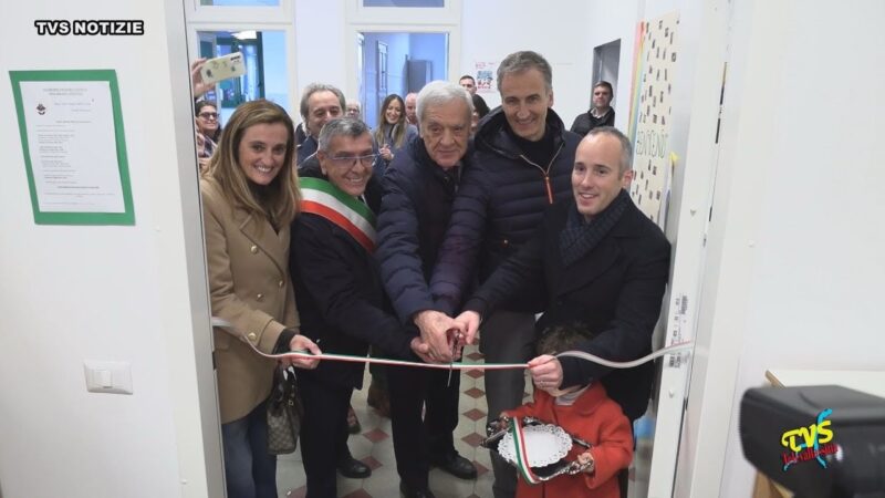 Alzate Brianza – Inaugurato il nuovo Polo 0-6 alla scuola dell’infanzia Vidario